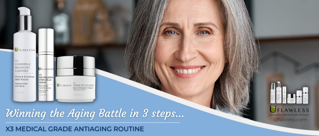 Win the Aging Battle in 3 steps