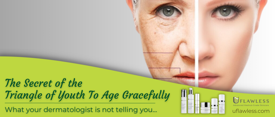 The Secret of The Triangle of Youth To Age Gracefully, Your Dermatologist is not telling you