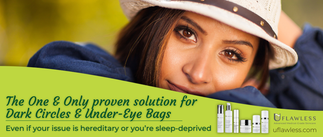 The one and only proven solution for Dark Circles & Under Eye Bags