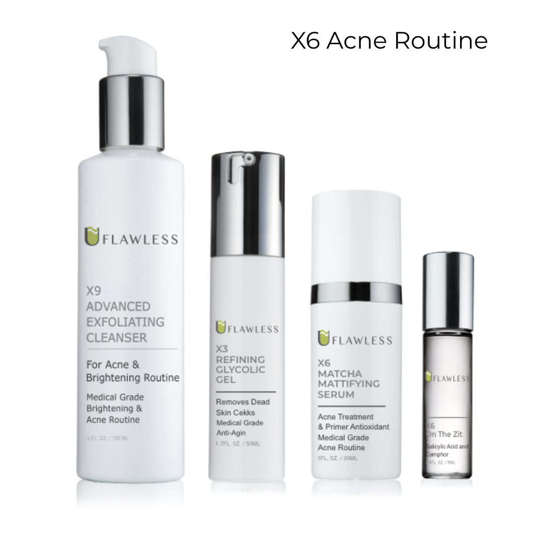 X6 Acne Routine | Advanced Acne Treatment | Natural Ingredients