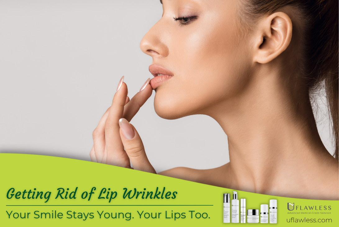 Getting rid of lip wrinkles without wrinkles