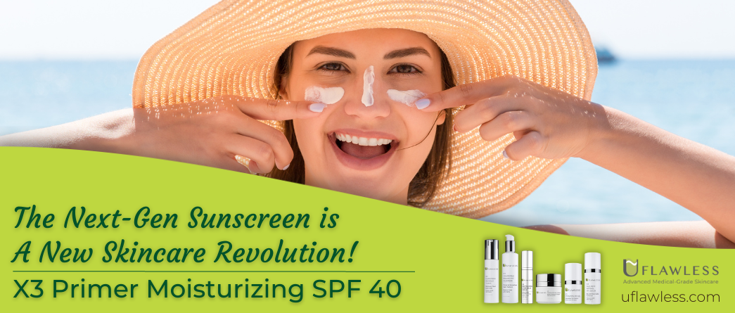 The Science Behind the Next Generation Sunscreen – The New X3 Primer Moisturizing SPF 40