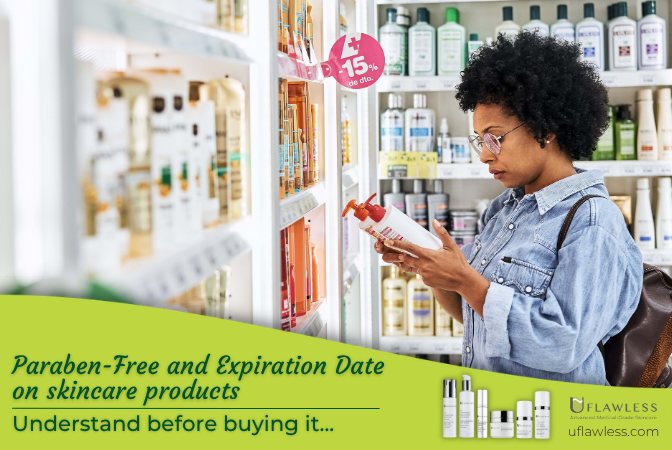Paraben-Free and Expiration Date on skincare products. Understand before buying it.