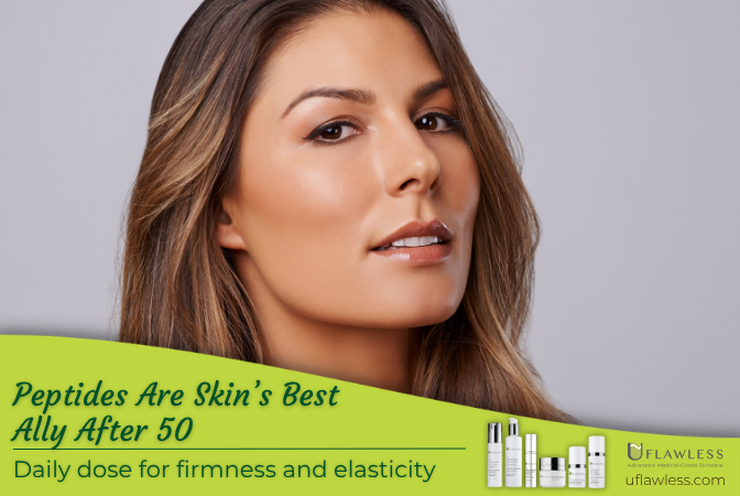 Peptides are skin's best ally after 50