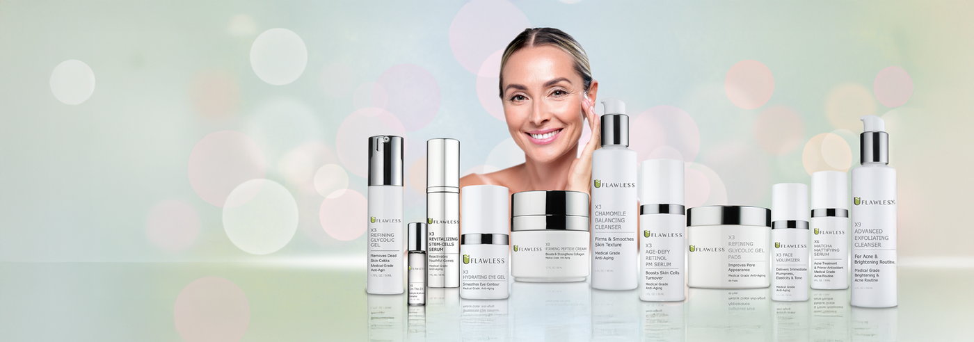 UFlawless skincare products