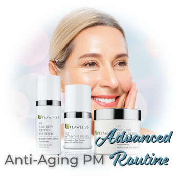 X3 Anti Aging PM Routine