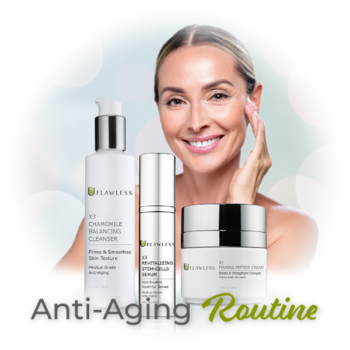 X3 Anti Aging Routine