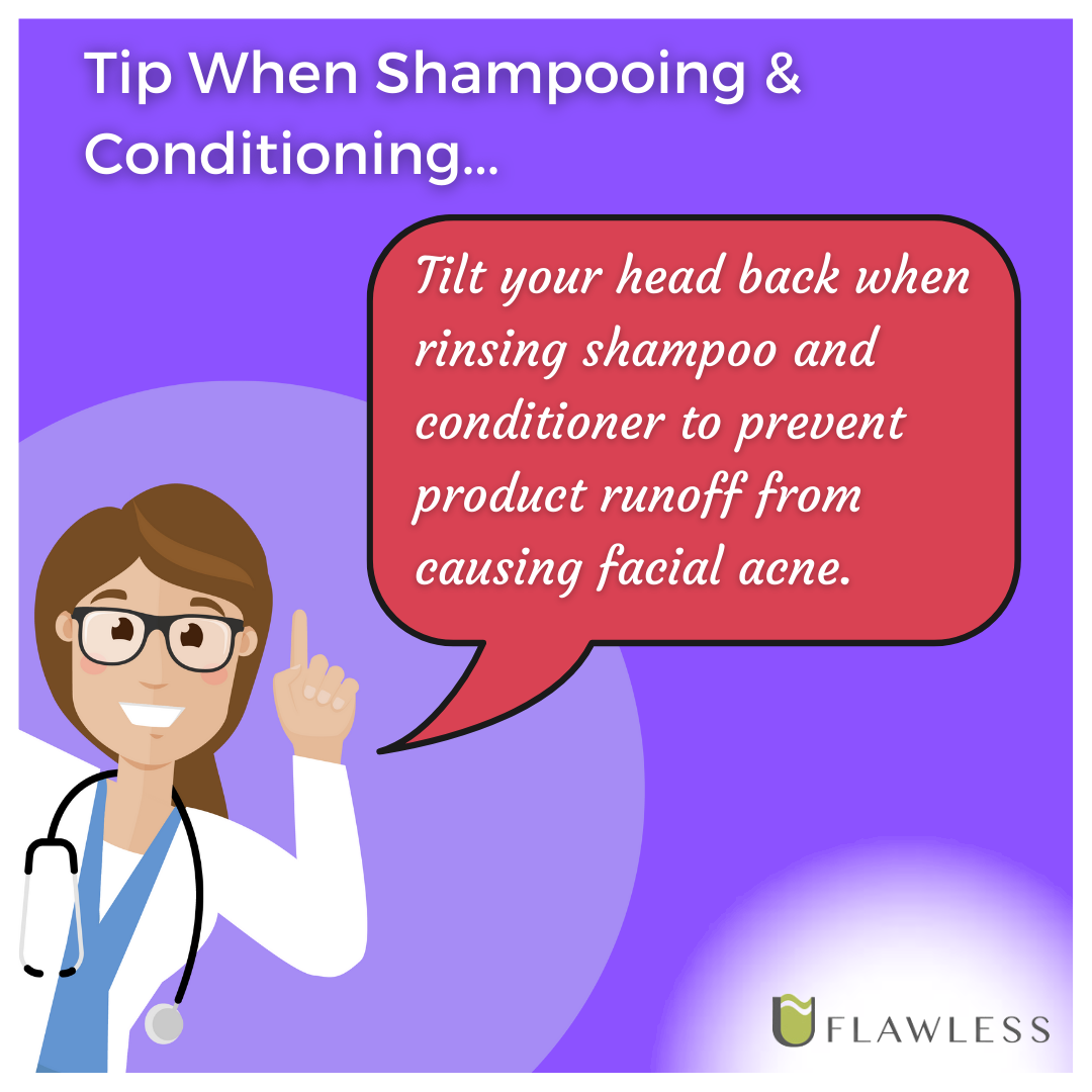 Tip When Using Shampoo and Conditioner To Avoid Breakout