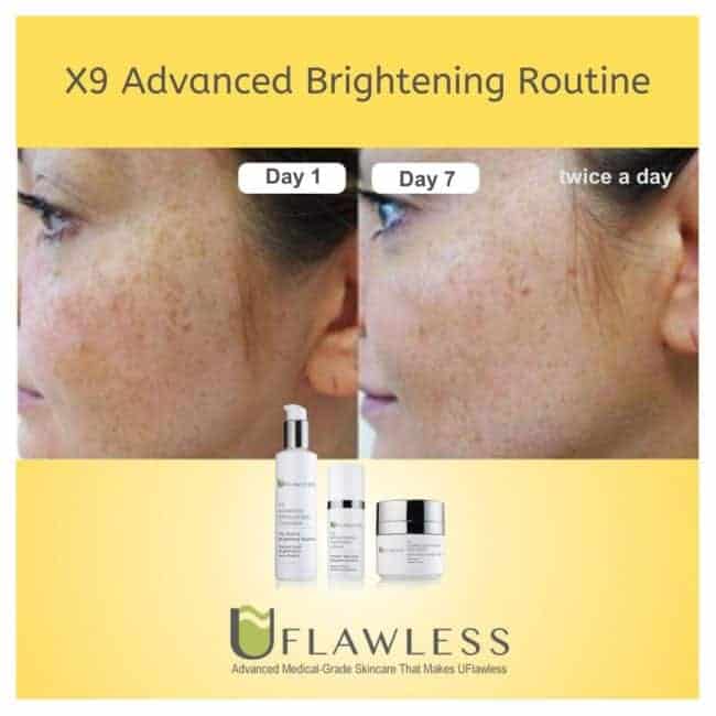 X9 Advanced Brightening Routine