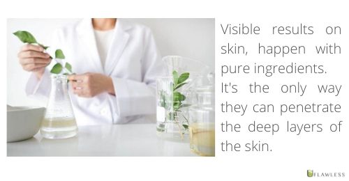 Pure ingredients deliver results