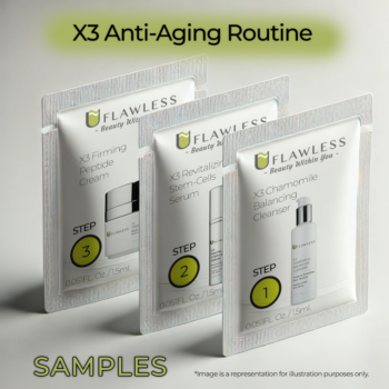 X3 Anti-Aging Routine Samples