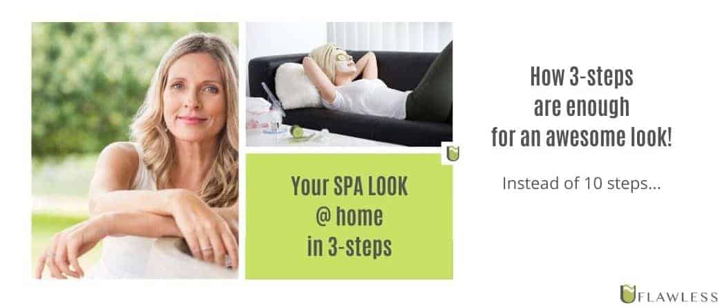 Your spa look at home in 3 steps