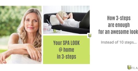 Your spa look at home in 3 steps