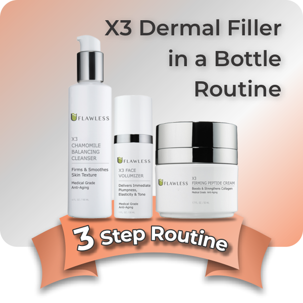 x3 dermal filler in a bottle routine
