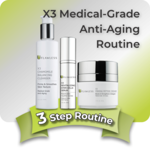x3 medical grade anti aging routine