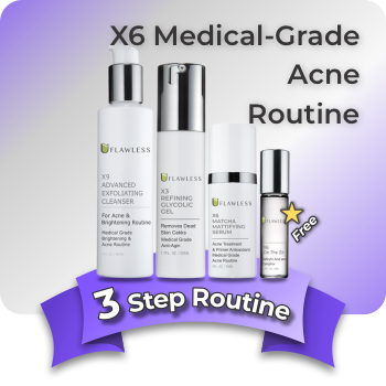 x6 medical grade acne routine