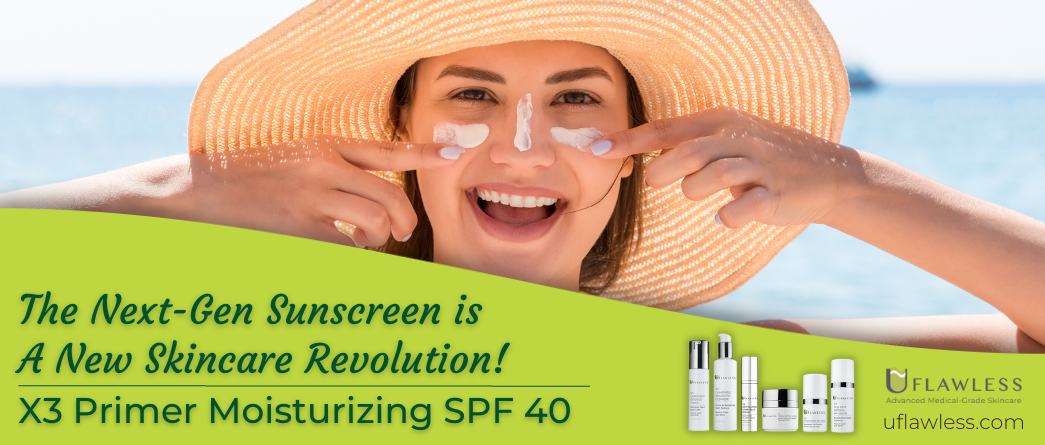 The Next Generation Sunscreen - The X3 Primer Moisturizing SPF40