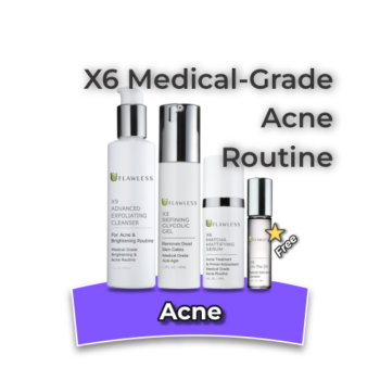 X6 Medical-Grade Acne Routine